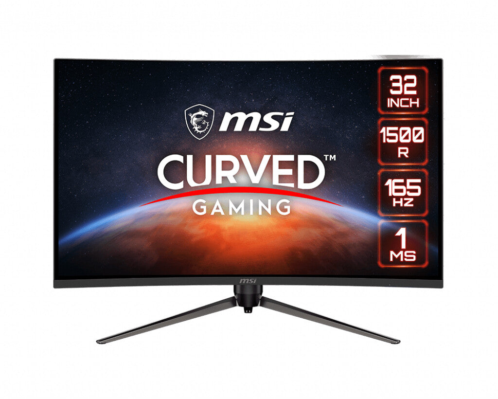 MSI Optix AG321CQR - 80cm (31.5&quot;) - 2560 x 1440 pixels WQHD Curved Monitor