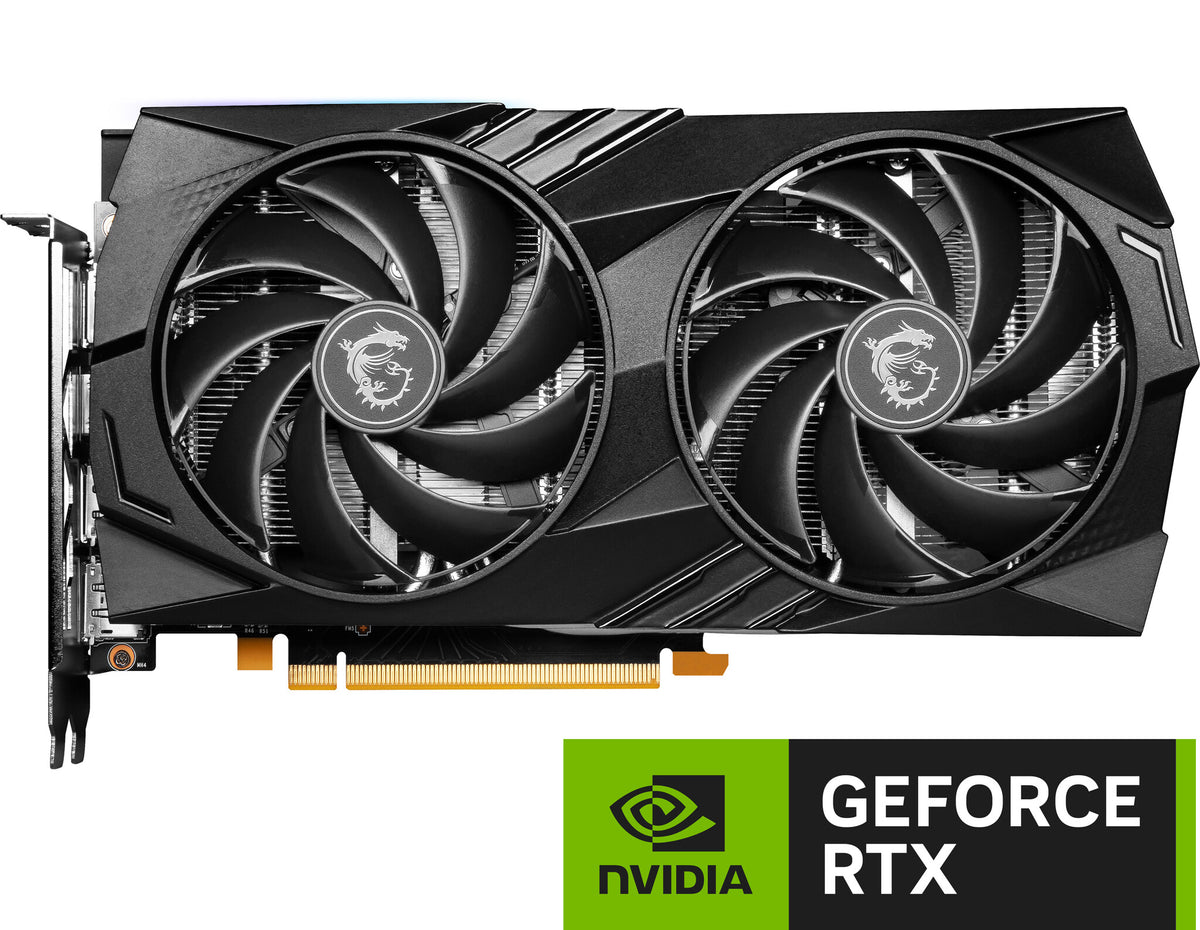 MSI GAMING X 8G - NVIDIA 8 GB GDDR6 GeForce RTX 4060 graphics card