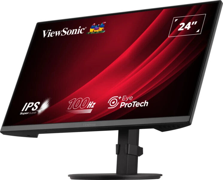 Viewsonic VA2408-HDJ - 61 cm (24&quot;) - 1920 x 1080 pixels Full HD LED Monitor