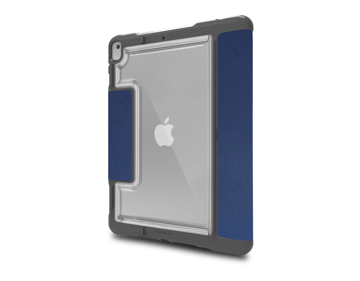 STM Dux Plus Duo Folio Tablet Case for 10.2&quot; iPad in Blue