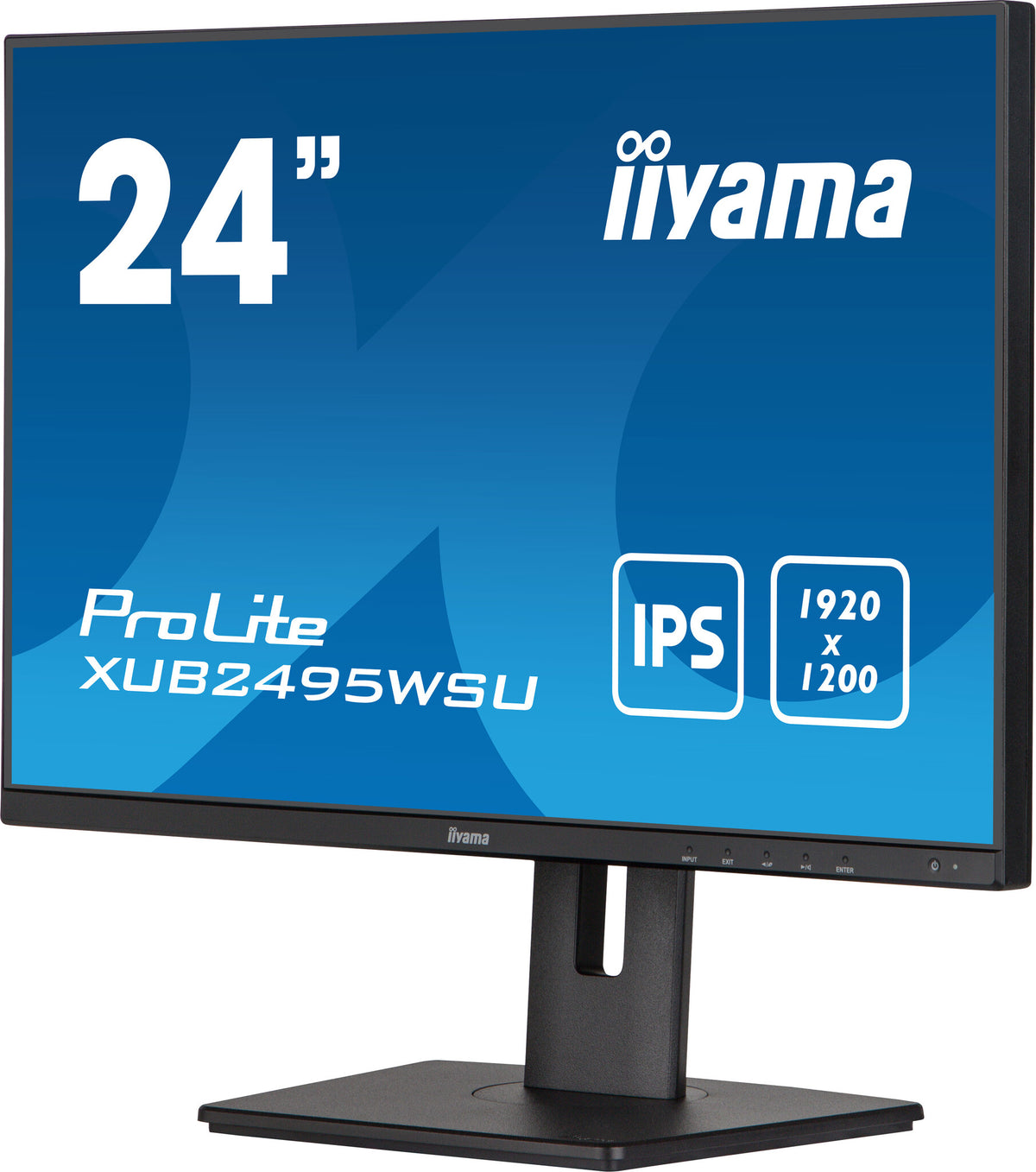 iiyama ProLite XUB2495WSU-B5 - 61.2 cm (24.1&quot;) - 1920 x 1200 pixels WUXGA LCD Monitor