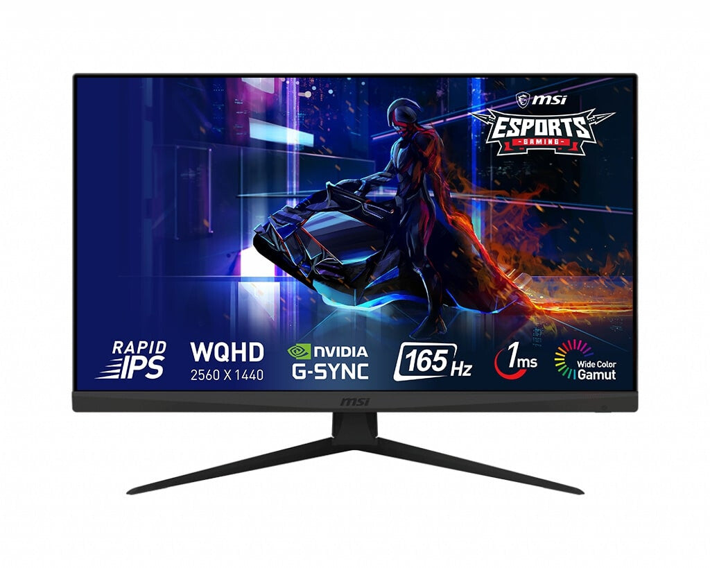 MSI Optix G273QF - 68.6 cm (27&quot;) - 2560 x 1440 pixels QHD LCD Monitor