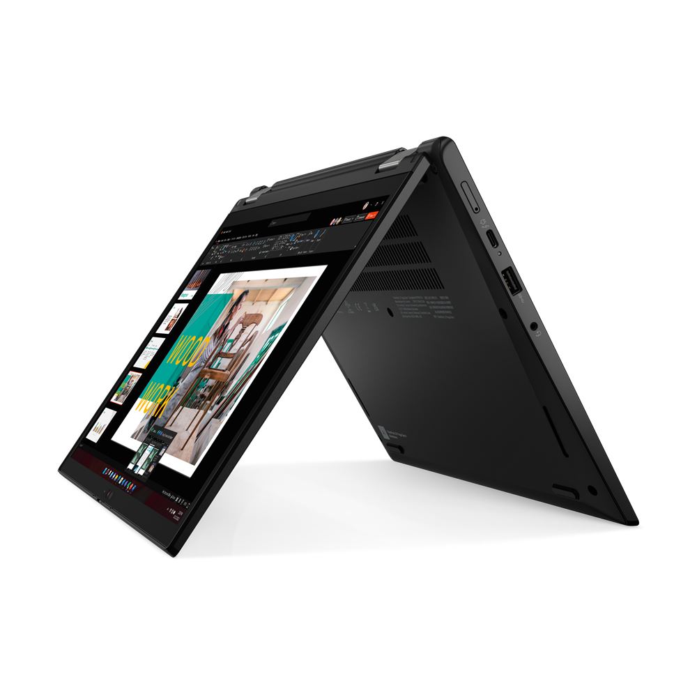 Lenovo ThinkPad L13 Yoga Hybrid (2-in-1) 13.3&quot; - Touchscreen - Intel® Core i7-1355U - 16 GB LPDDR5-SDRAM - 512 GB SSD - Windows 11 Pro - Black