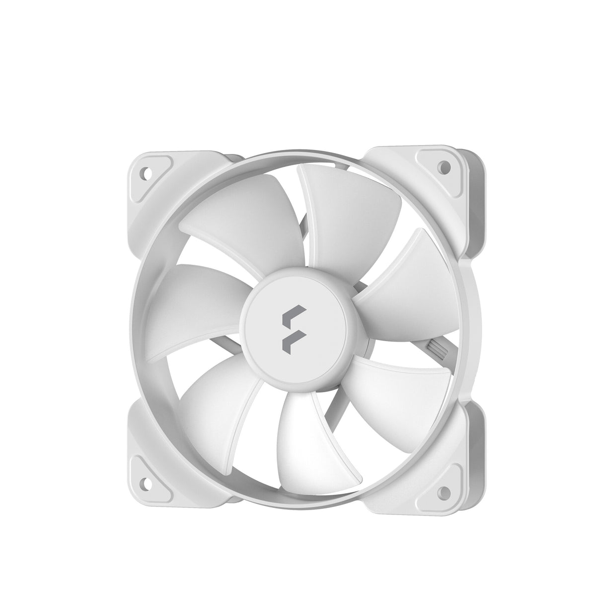 Fractal Design Aspect 12 RGB - PWM Computer Case Fan in White - 120mm