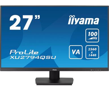 iiyama ProLite XU2794QSU-B6 computer monitor 68.6 cm (27&quot;) 2560 x 1440 pixels Wide Quad HD LCD