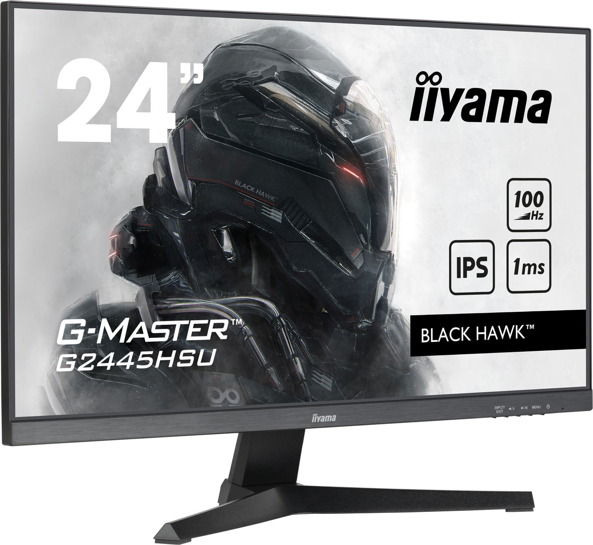 iiyama G-MASTER G2445HSU-B1 - 61 cm (24&quot;) - 1920 x 1080 pixels FHD LED Monitor