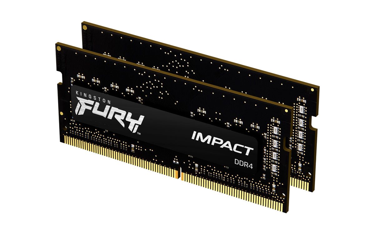 Kingston Technology FURY Impact - 16 GB 2 x 8 GB 2666MT/s DDR4 SO-DIMM memory module