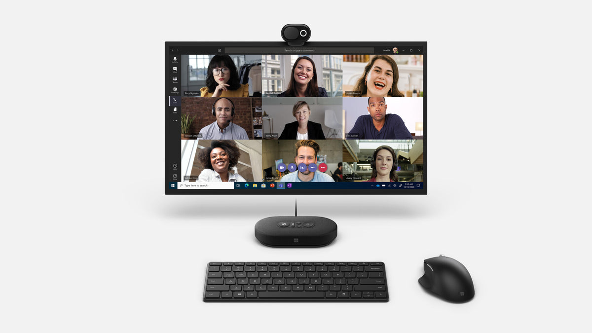 Microsoft Modern - 1920 x 1080 pixels - USB Webcam in Black