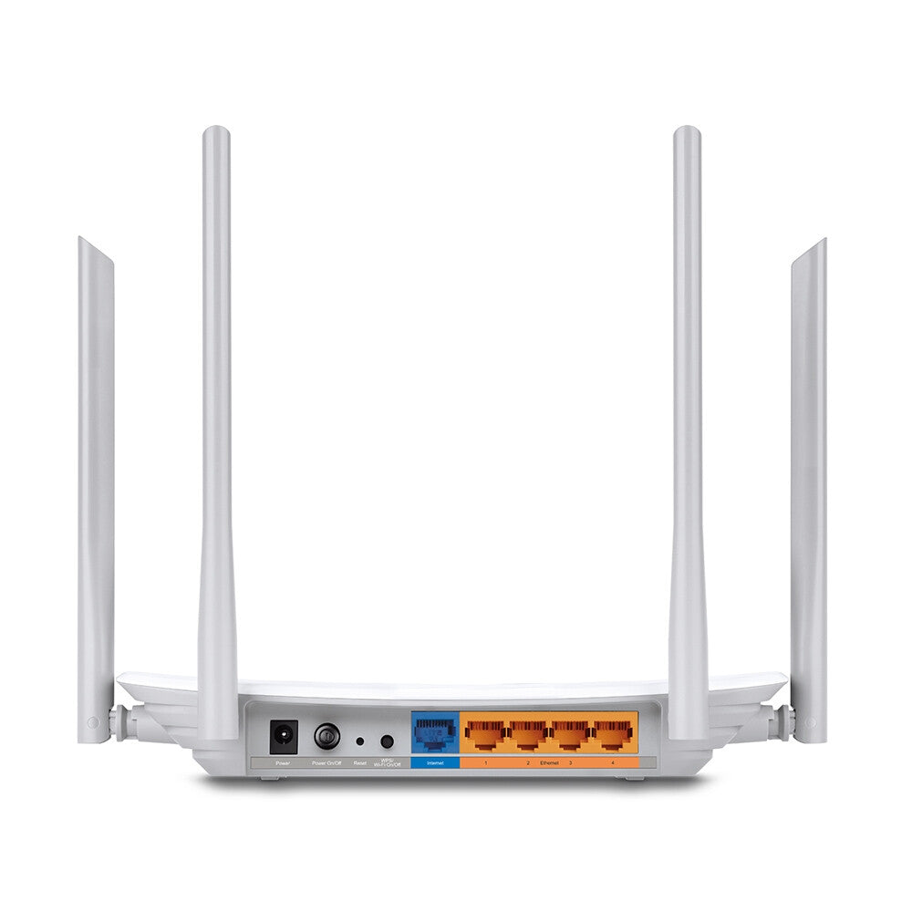 TP-Link Archer C50 - Fast Ethernet Dual-band (2.4 GHz / 5 GHz) wireless router in White