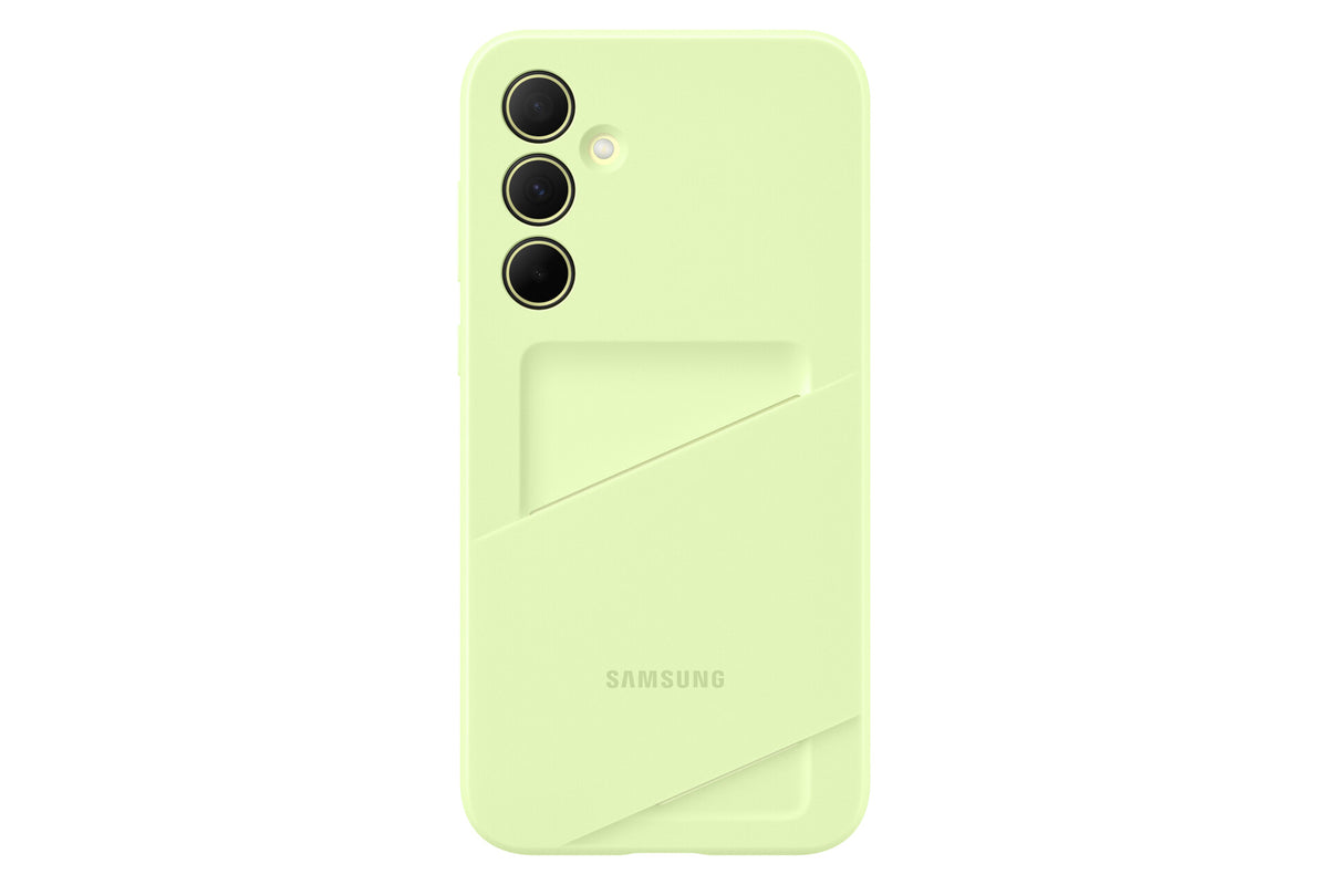 Samsung Card Slot Case for Galaxy A35 in Lime