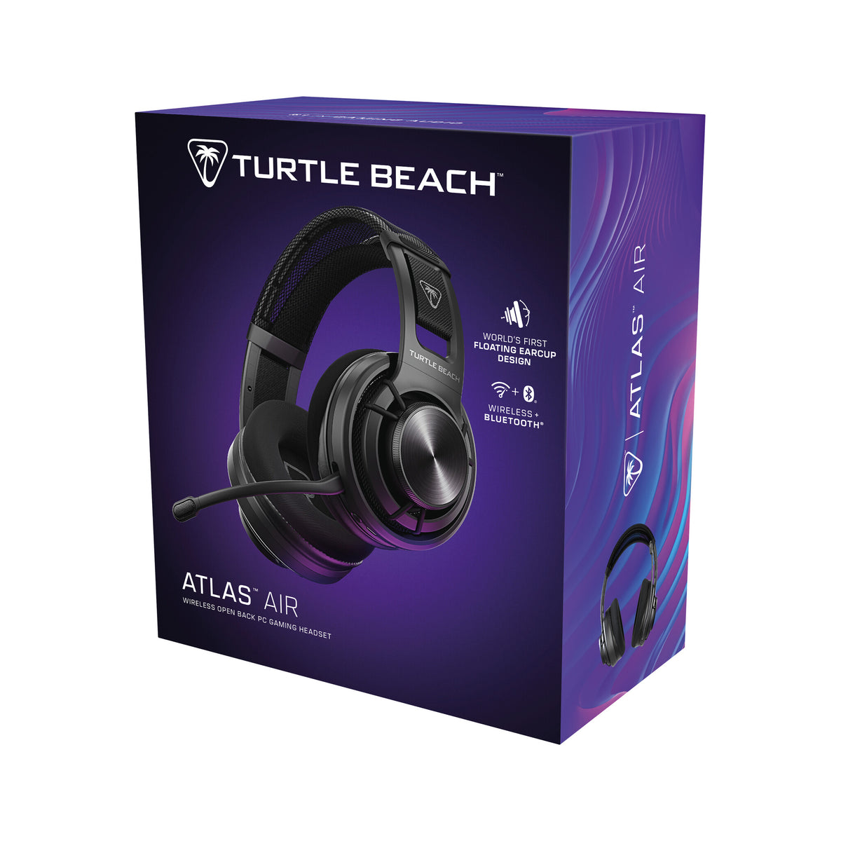 Turtle Beach Atlas Air - Wired &amp; Wireless Gaming Bluetooth Headset in Black