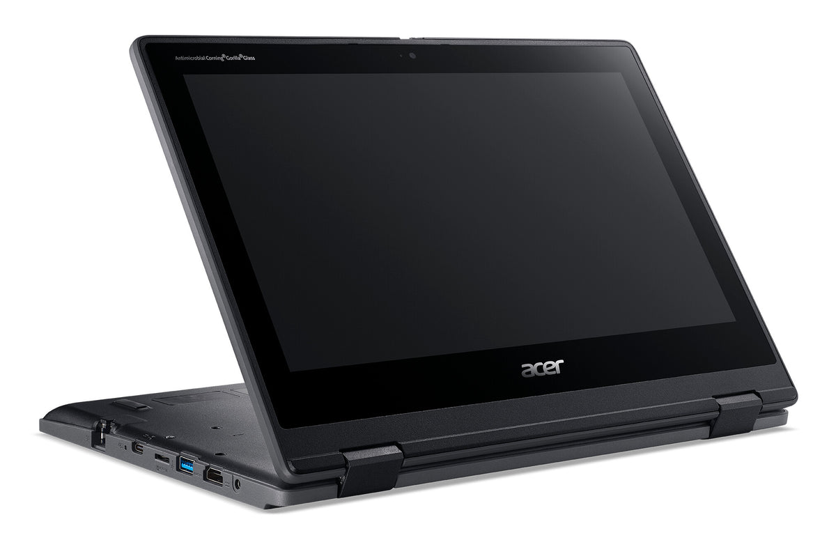 Acer TravelMate Spin B3 Hybrid (2-in-1) - 29.5 cm (11.6&quot;) - Touchscreen - Intel® Celeron® N6000 - 8 GB DDR4-SDRAM - 256 GB SSD - Wi-Fi 6 - Windows 11 Pro - Black