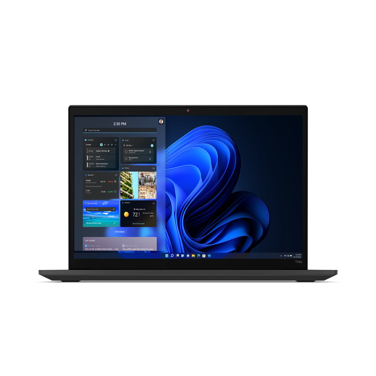 Lenovo ThinkPad T14s Gen 3 Laptop - 35.6 cm (14&quot;) - Intel® Core™ i7-1260P - 16 GB LPDDR5-SDRAM - 512 GB SSD - Wi-Fi 6E - Windows 11 Pro - Black