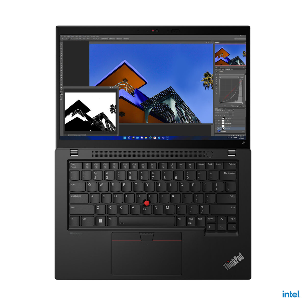 Lenovo ThinkPad L14 Gen 3 Laptop - 35.6 cm (14&quot;) - Intel® Core™ i5-1235U - 8 GB DDR4-SDRAM - 256 GB SSD - Wi-Fi 6 - Windows 11 Pro - Black