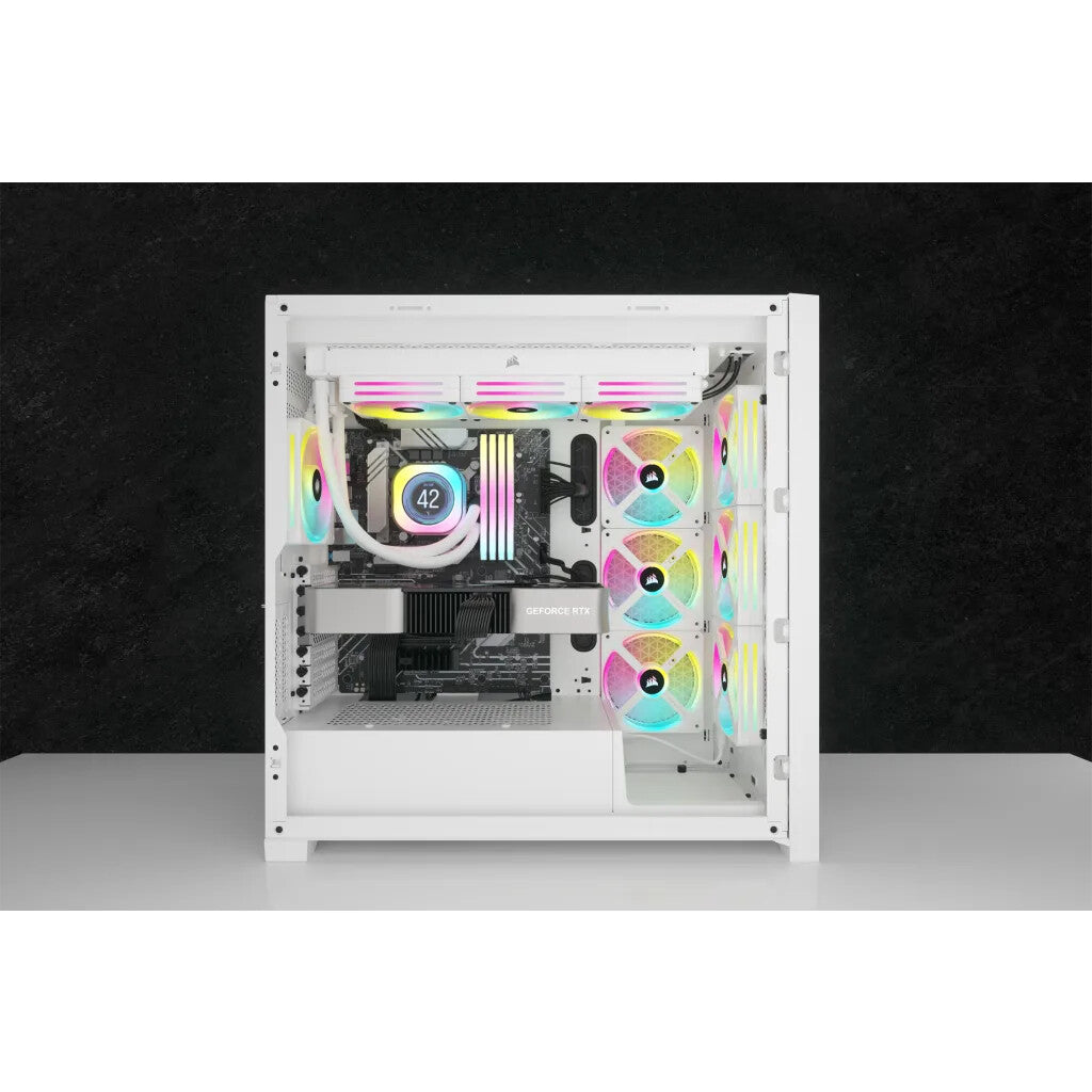 Corsair iCUE LINK H150i LCD - Air Processor Cooler in White - 360mm