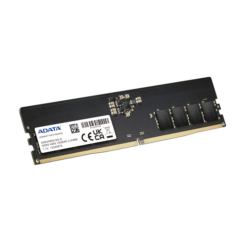 ADATA - 16 GB 1 x 16 GB DDR5 4800 MHz ECC memory module