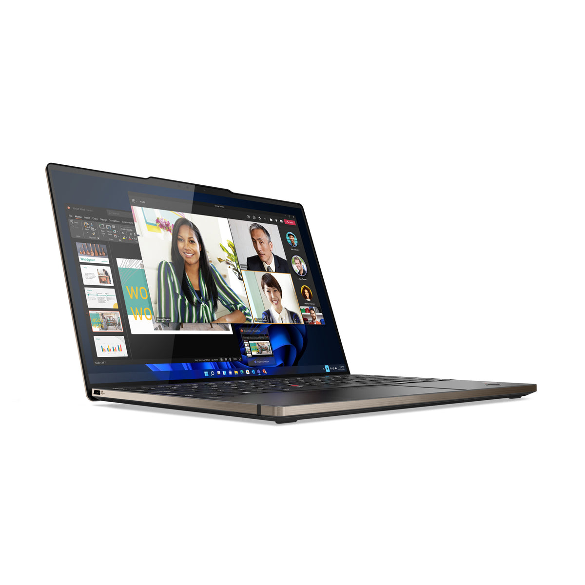 Lenovo ThinkPad Z13 Gen 1 Laptop - 33.8 cm (13.3&quot;) - Touchscreen - AMD Ryzen™ 7 PRO 6850U - 16 GB LPDDR5-SDRAM - 512 GB SSD - Wi-Fi 6E - Windows 11 Pro - Black / Bronze