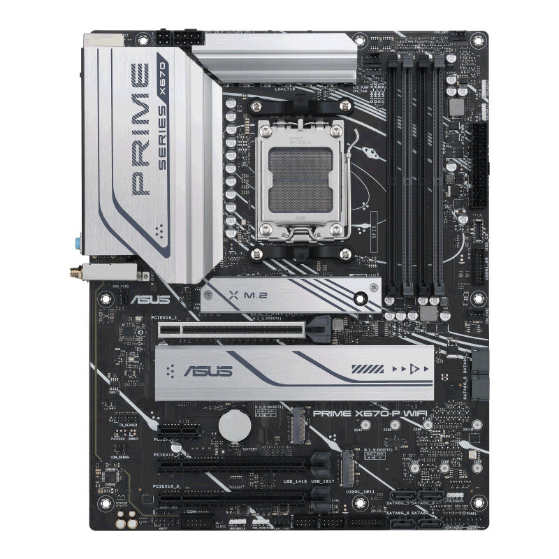 ASUS PRIME X670-P WIFI ATX motherboard - AMD X670 Socket AM5