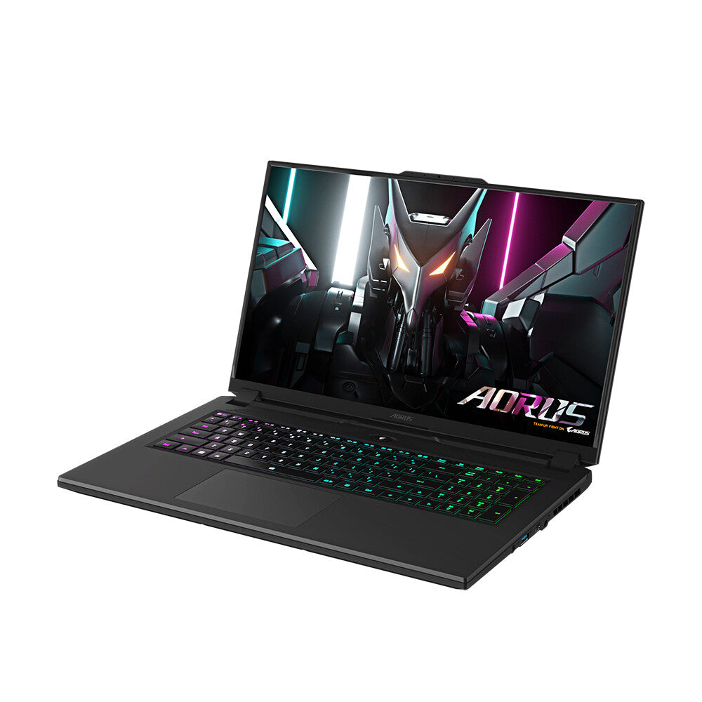 GIGABYTE AORUS 7 9KF Laptop - 43.9 cm (17.3&quot;) - Intel® Core™ i5-12500H - 16 GB DDR4-SDRAM - 512 GB SSD - NVIDIA GeForce RTX 4060 - Wi-Fi 6E - Windows 11 Home - Black