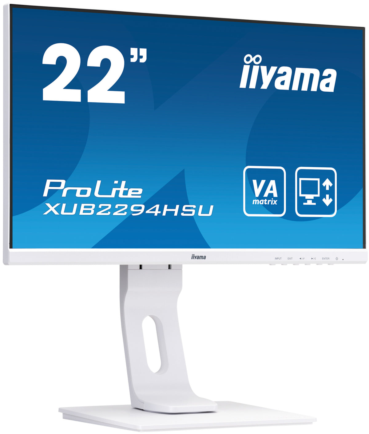 iiyama ProLite XUB2294HSU-W1 - 54.6 cm (21.5&quot;) - 1920 x 1080 pixels FHD LED Monitor