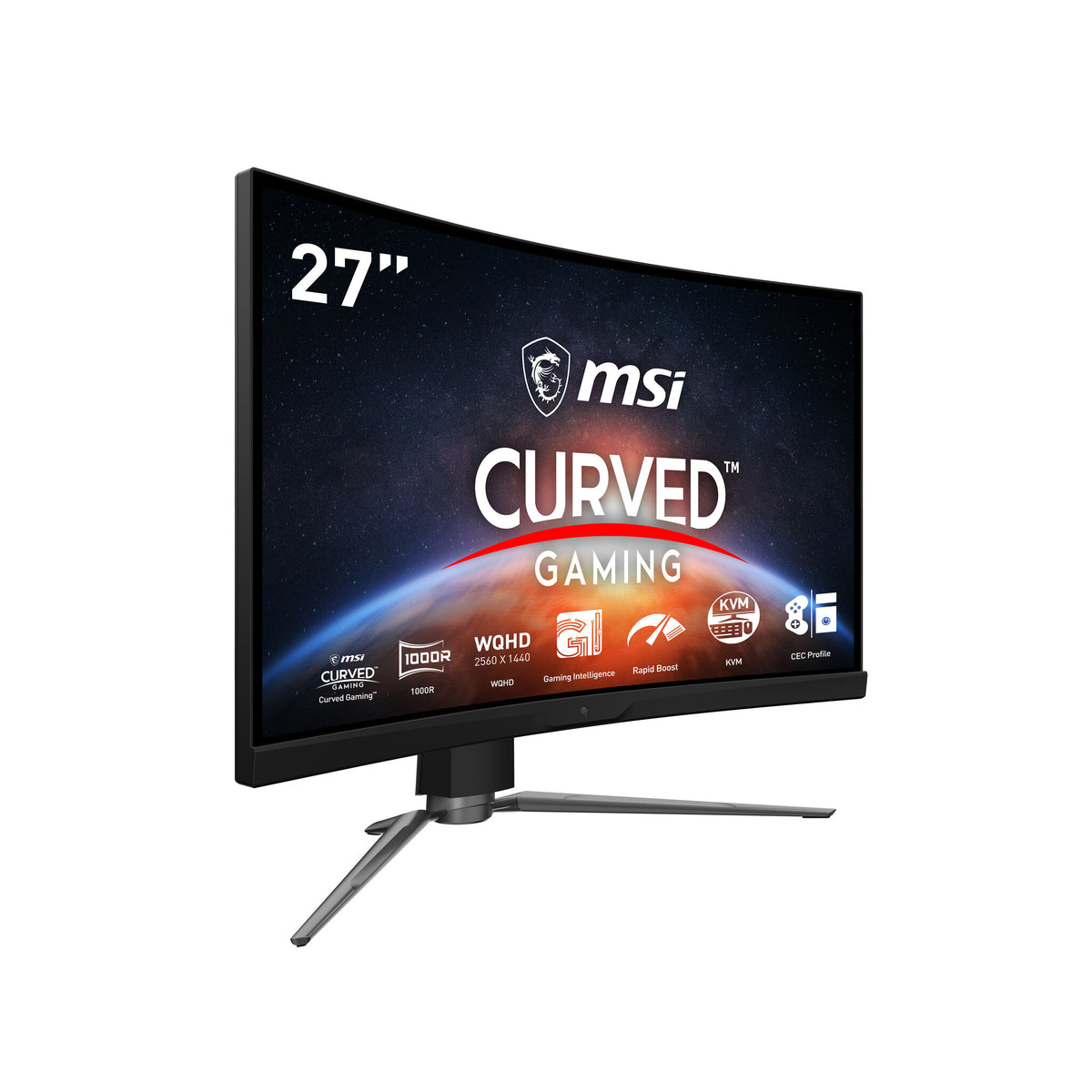 MSI MPG Artymis 273CQR - 68.6 cm (27&quot;) - 2560 x 1440 pixels WQHD LCD Monitor