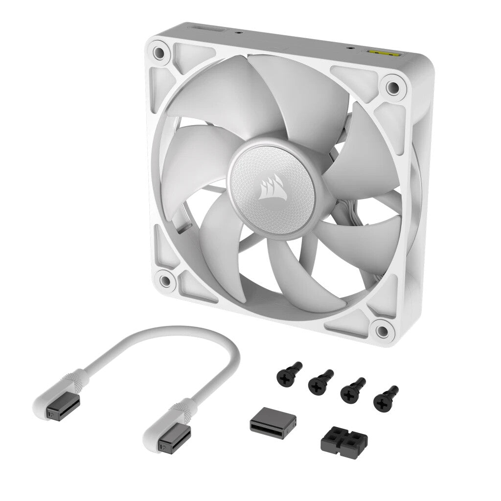 Corsair iCUE LINK RX140 RGB - Computer Case Fan in White - 140mm