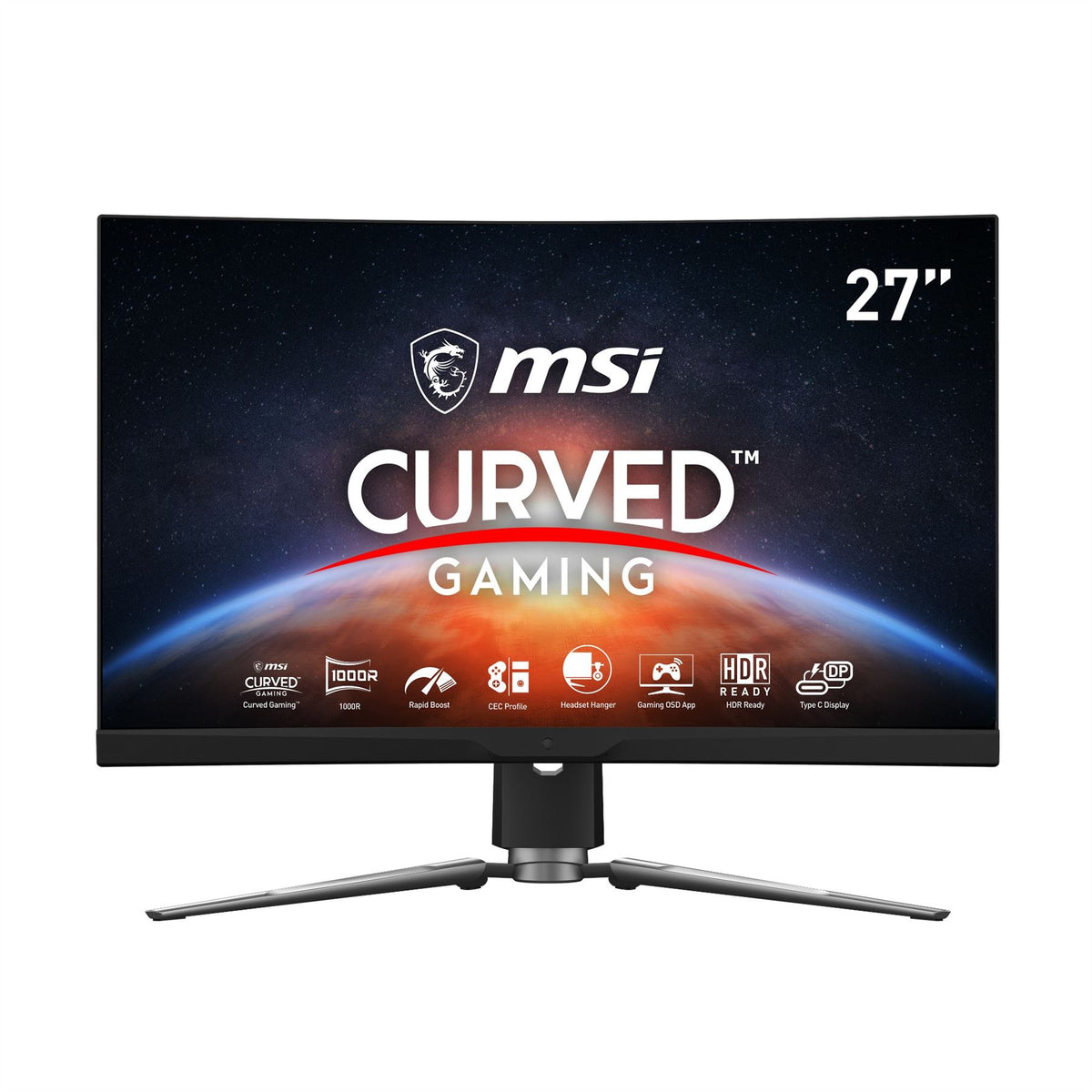 MSI MPG Artymis 274CP 68.6 cm (27&quot;) 1920 x 1080 pixels Full HD Black Monitor