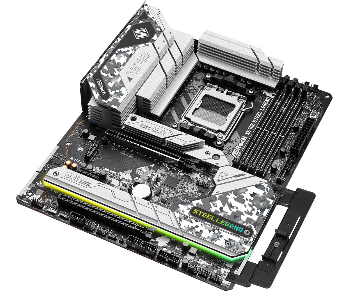 Asrock X670E Steel Legend ATX motherboard - AMD X670 Socket AM5