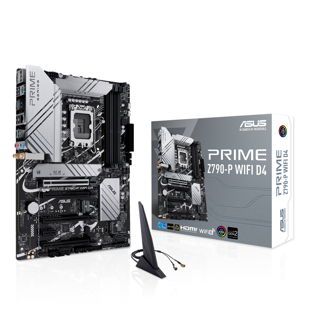 ASUS PRIME Z790-P WIFI D4 ATX motherboard - Intel Z790 LGA 1700