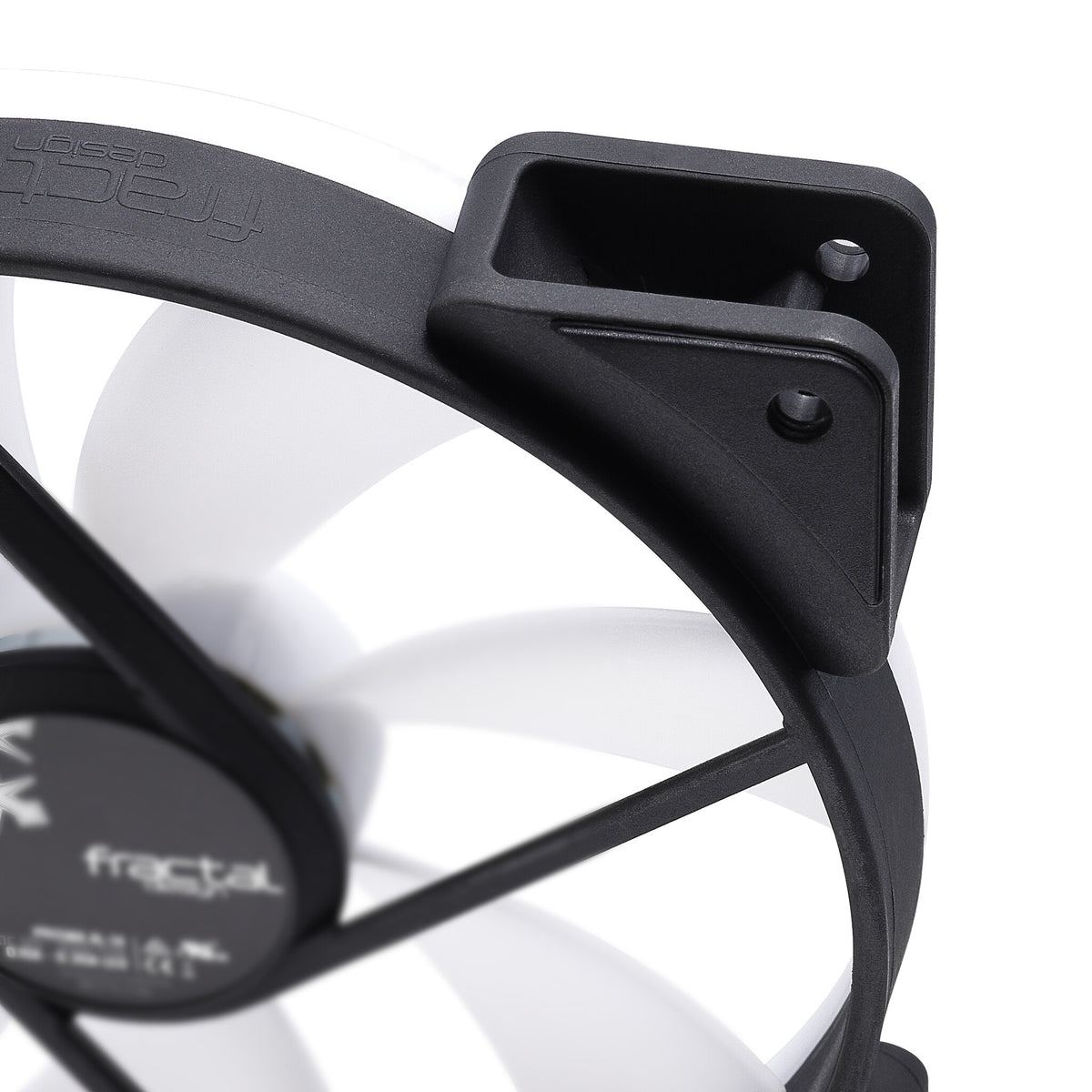 Fractal Design Prisma AL-14 - Computer Case Fan in Black / White - 140mm