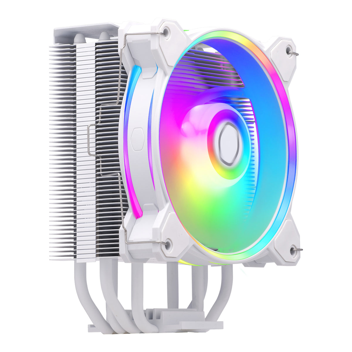 Cooler Master Hyper 212 Halo - Air Processor Cooler in White - 120mm