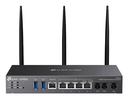 TP-Link Omada AX3000 - Gigabit Ethernet Dual-band (2.4 GHz / 5 GHz) Wi-Fi 6 wireless router