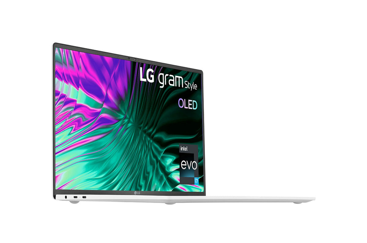 LG Gram Style Laptop - 40.6 cm (16&quot;) - Intel® Core™ i7-1360P - 32 GB LPDDR5-SDRAM - 2 TB SSD - Wi-Fi 6E - Windows 11 Home - Silver