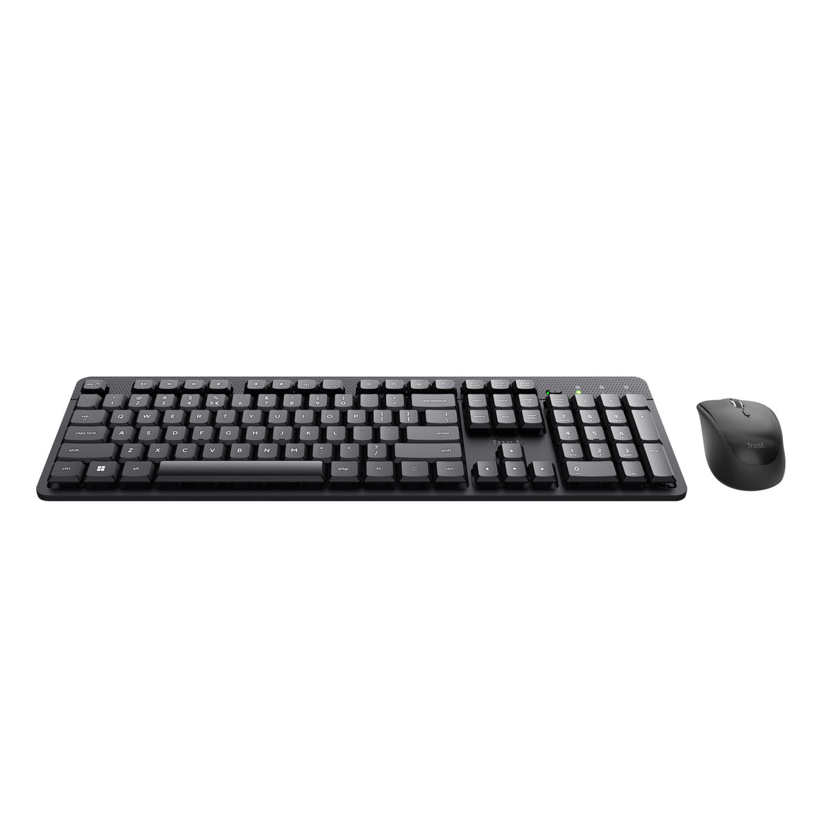 Trust Ody II keyboard Mouse included Office RF Wireless QWERTY UK English Black