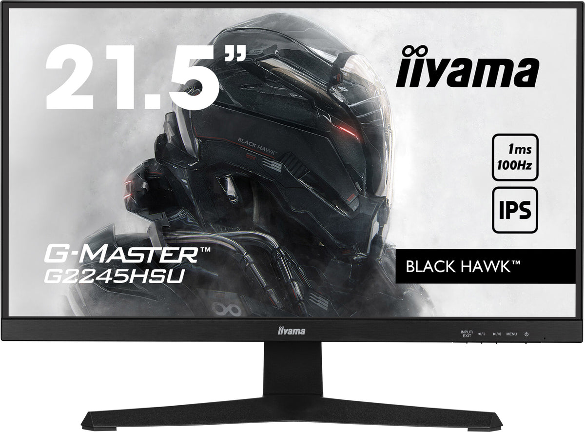 iiyama G-MASTER G2245HSU-B1 - 55.9 cm (22&quot;) - 1920 x 1080 pixels FHD LED Monitor