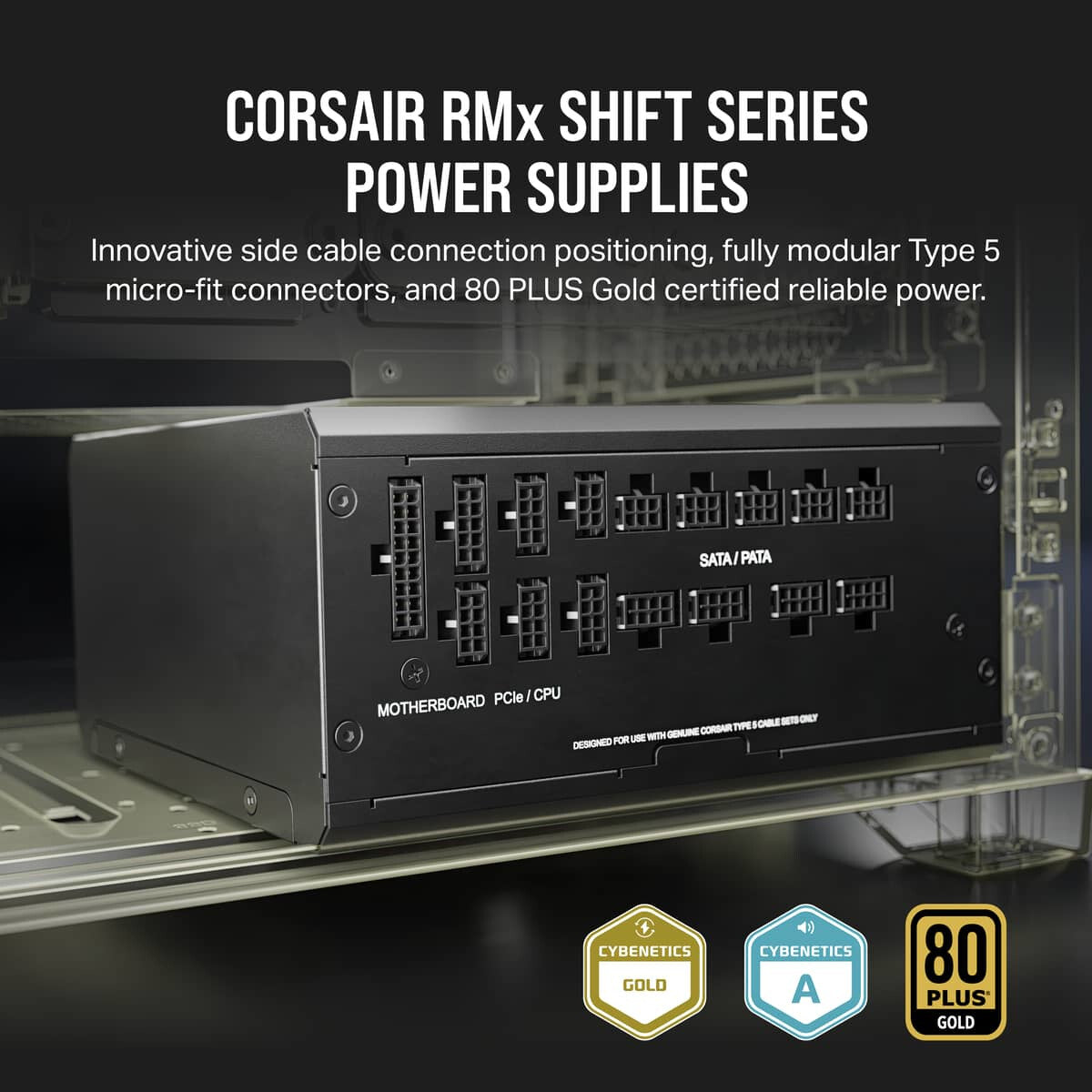 Corsair RM1200x - 1200W 80+ Gold Fully Modular Power Supply Unit