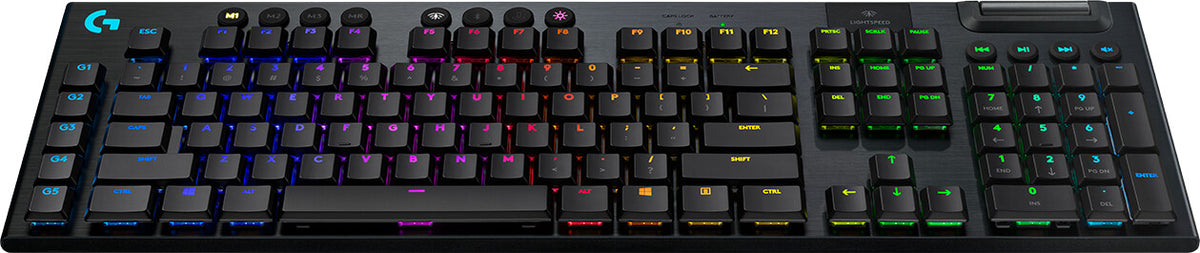 Logitech G - G915 LIGHTSPEED - Wireless RGB Mechanical Gaming Keyboard