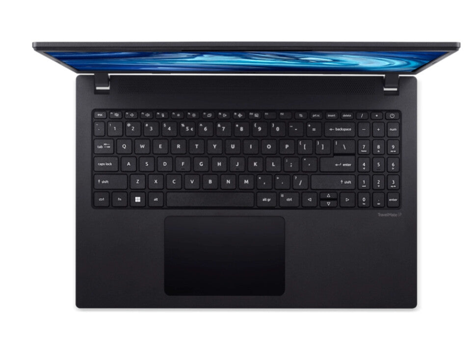 Acer TravelMate P2 Laptop - 39.6 cm (15.6&quot;) - Intel® Core™ i7-1255U - 8 GB DDR4-SDRAM - 512 GB SSD - Wi-Fi 6 - Windows 11 Pro - Black