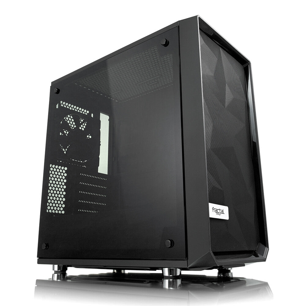 Fractal Design Meshify C Mini - MicroATX Mini Tower Case in Black