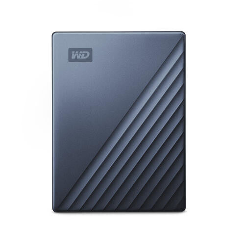 Western Digital My Passport Ultra - External Hard Drive in Blue - 4 TB