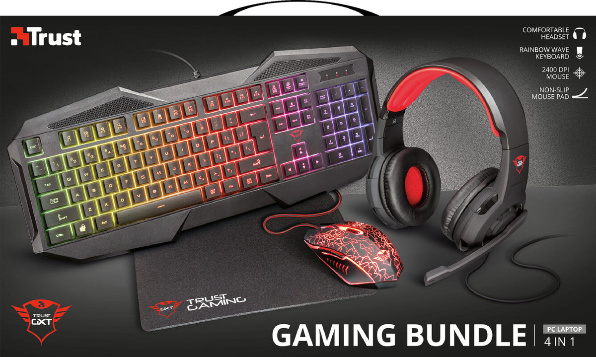 Trust GXT 4-in-1 Gaming bundle