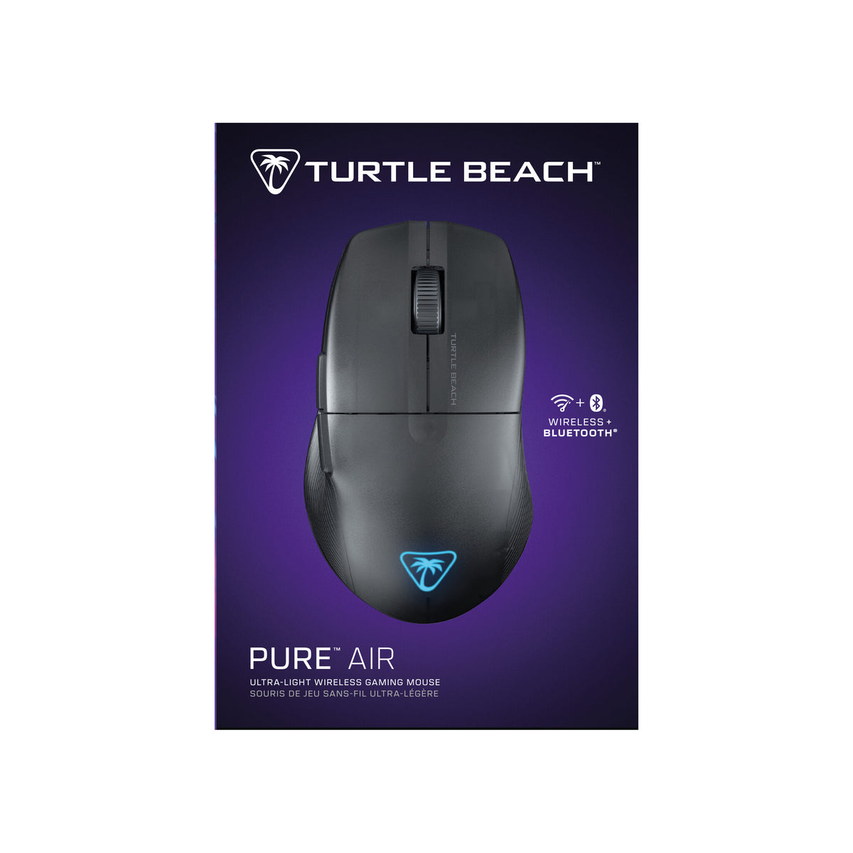 Turtle Beach Pure Air - Ultra-Light RGB Wireless Gaming Mouse in Black - 26,000 DPI