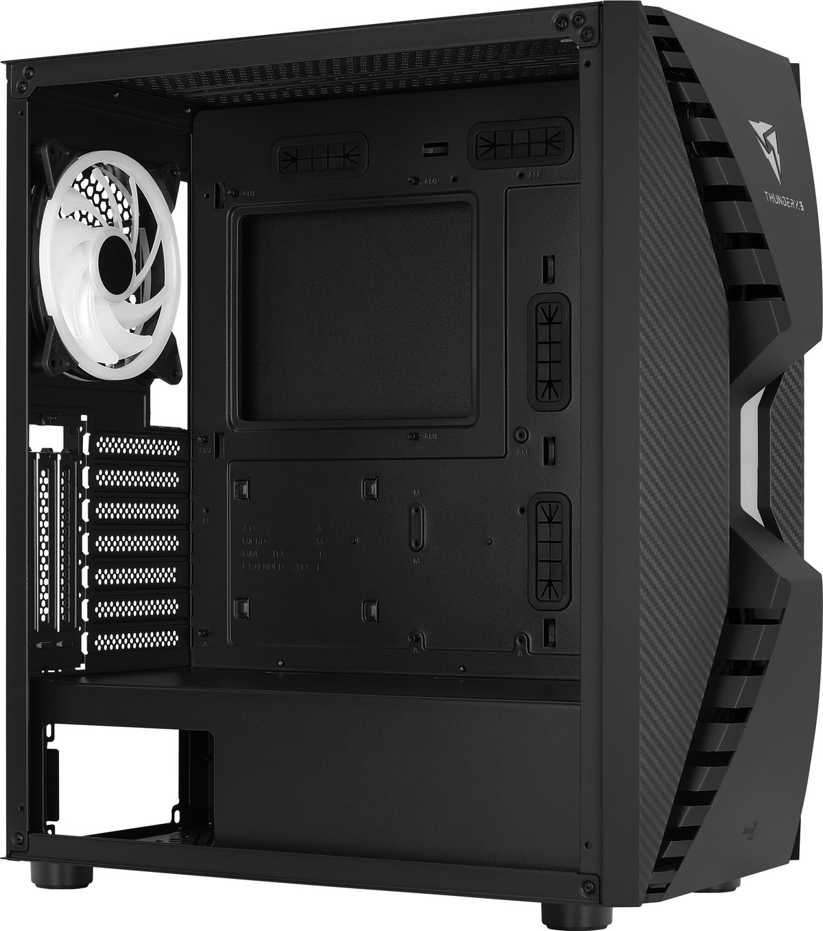 Aerocool Cronus - ATX Mid Tower Case in Black