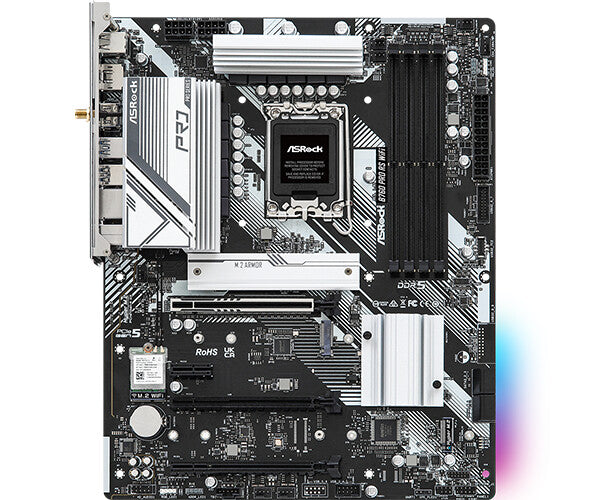 Asrock B760 Pro RS WiFi ATX motherboard - Intel B760 LGA 1700