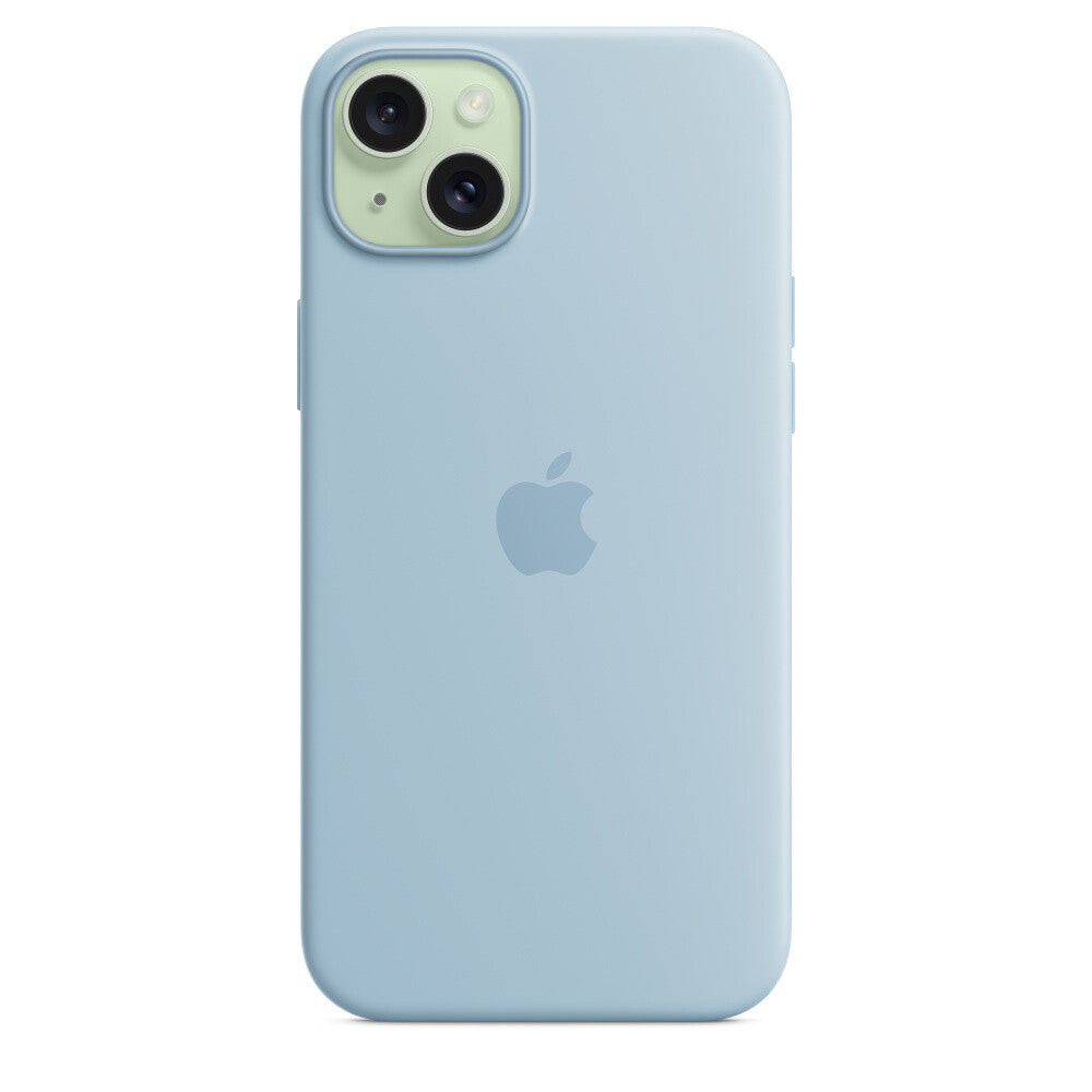 Apple MWNH3ZM/A - Silicone Case with MagSafe for iPhone 15 Plus in Light Blue