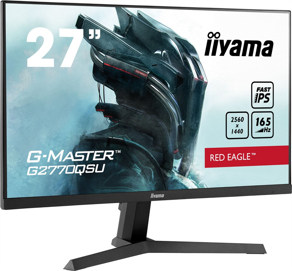 iiyama G-MASTER G2770QSU-B1 Computer Monitor 68.6 cm (27&quot;) 2560 x 1440 pixels Wide Quad HD LCD Black