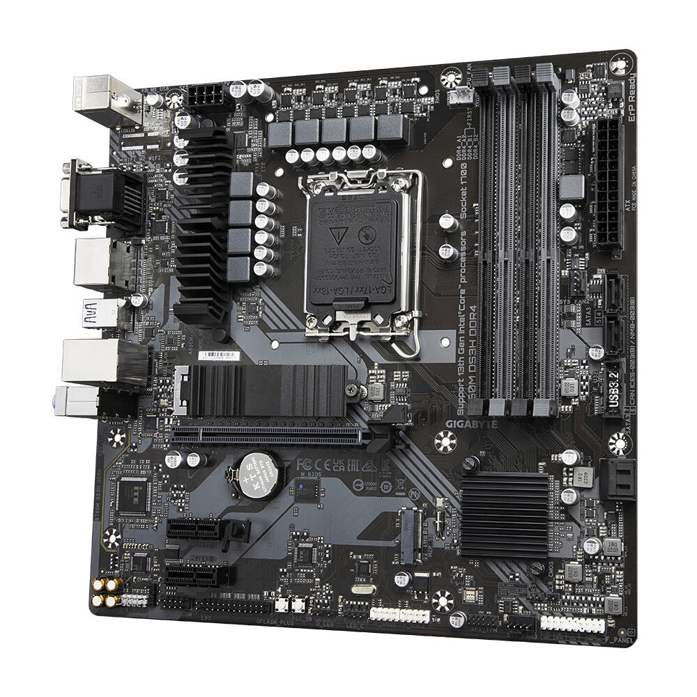 Gigabyte B760M DS3H DDR4 - Intel B760 LGA 1700 micro ATX motherboard
