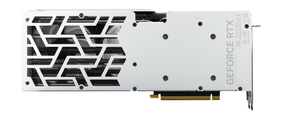 Palit GAMINGPRO White OC - NVIDIA 16 GB GDDR6X GeForce RTX 4070 SUPER graphics card