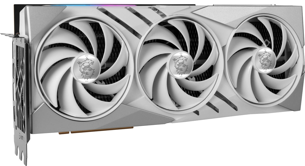 MSI GAMING X SLIM WHITE - NVIDIA 16 GB GDDR6X GeForce RTX 4080 SUPER graphics card