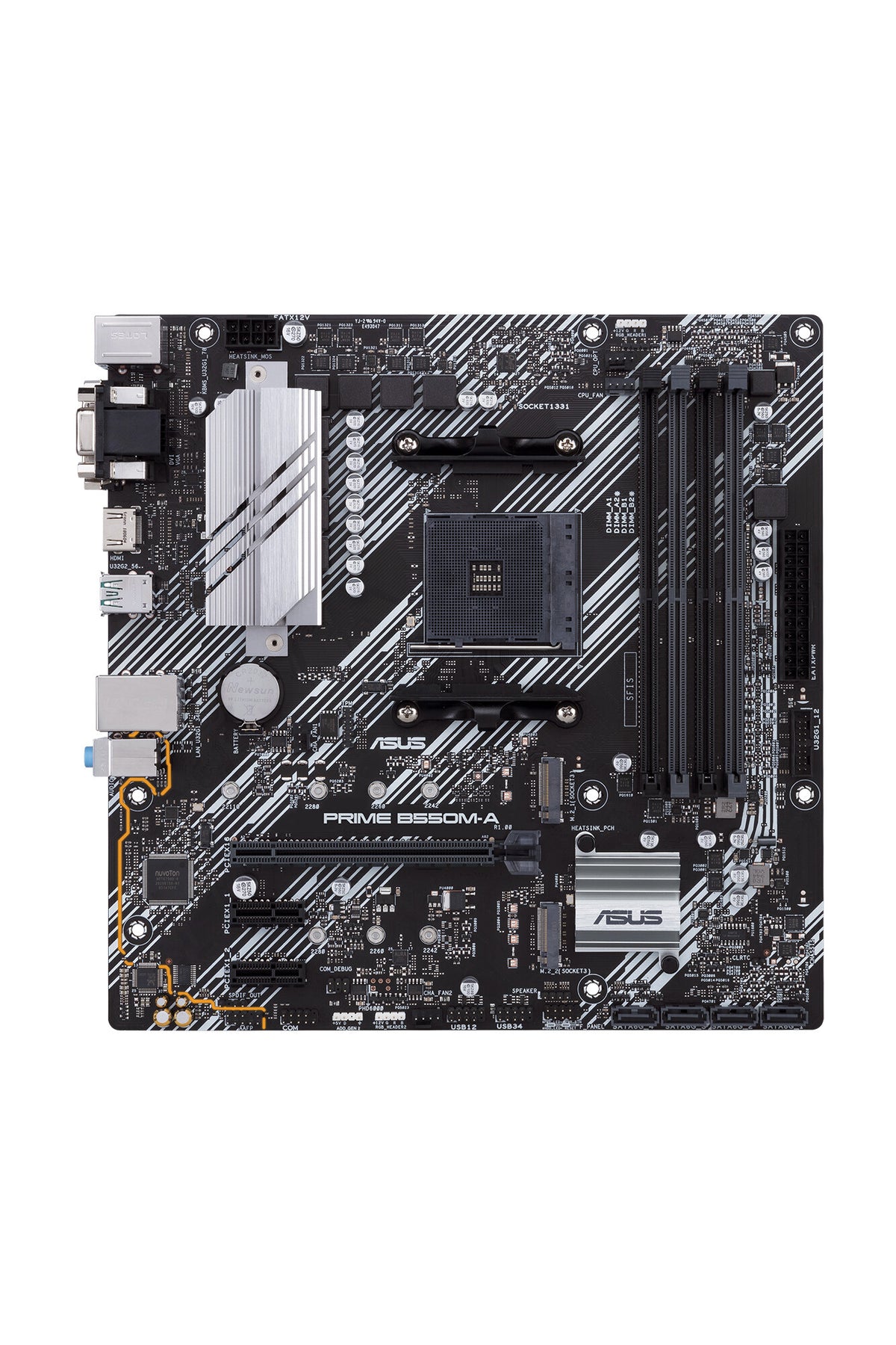 ASUS Prime B550M-A/CSM micro ATX motherboard- AMD B550 Socket AM4